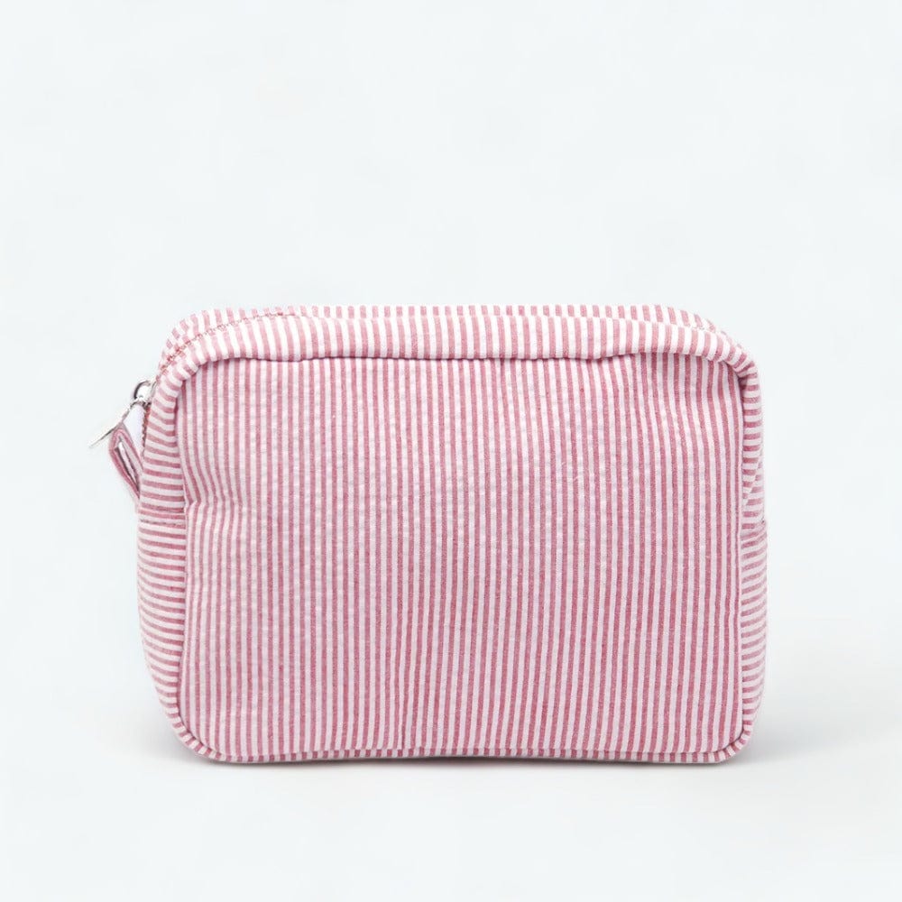 Trousse de Toilette Coton Femme Rouge