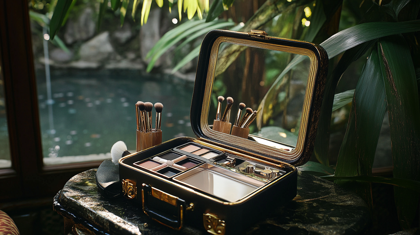 Sublimez chaque voyage avec nos vanity cases élégants, conçus pour la femme moderne.