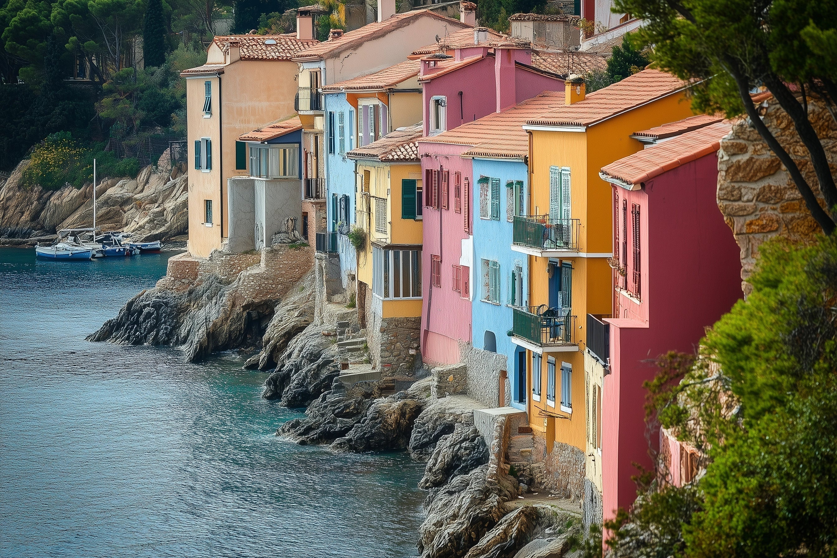 Maisons Colorés 