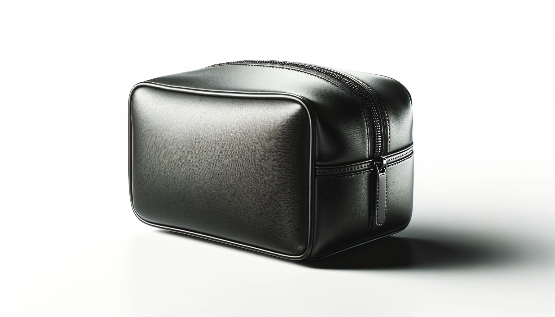 Trousse de Toilette Homme dans une fond blanc professionel