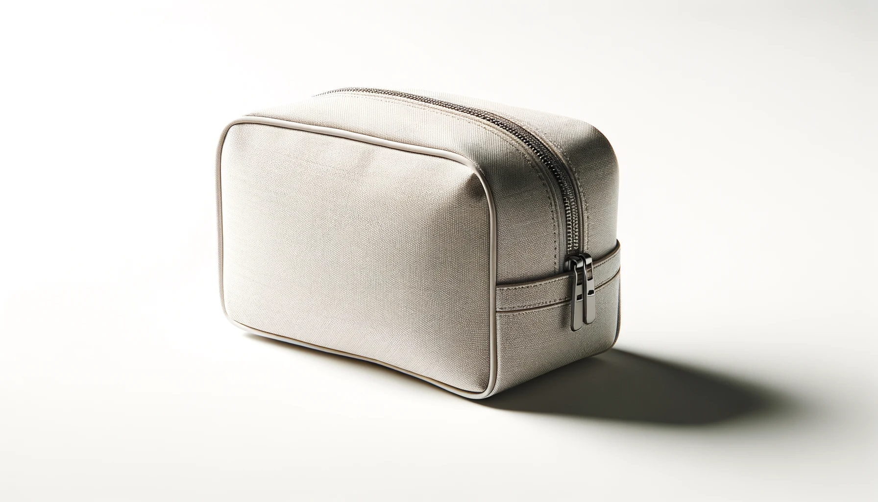 Trousse de Toilette Femme dans un fond blanc professionel