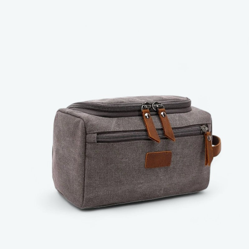 Belle Trousse de Toilette Homme Gris