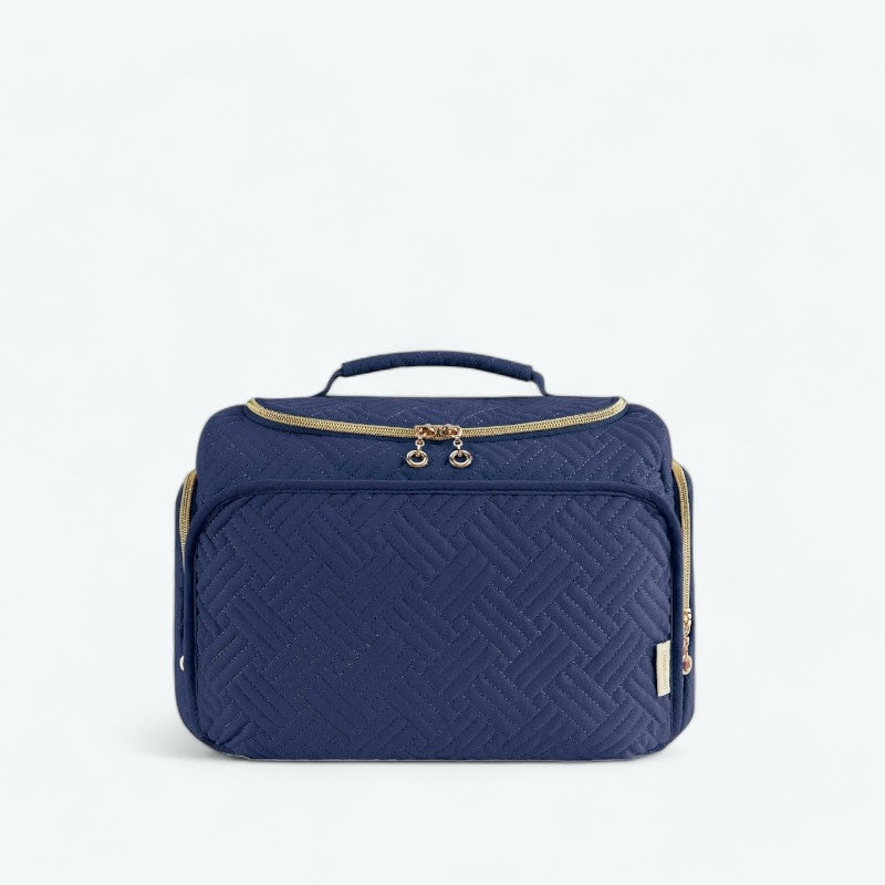 Grand Vanity Trousse De Toilette Bleu Profond