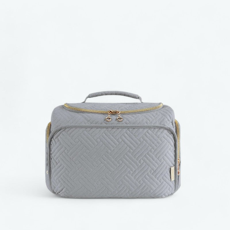 Grand Vanity Trousse De Toilette Gris Foncé