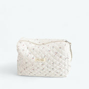 Grande Trousse de Toilette Gaze de Coton Blanc