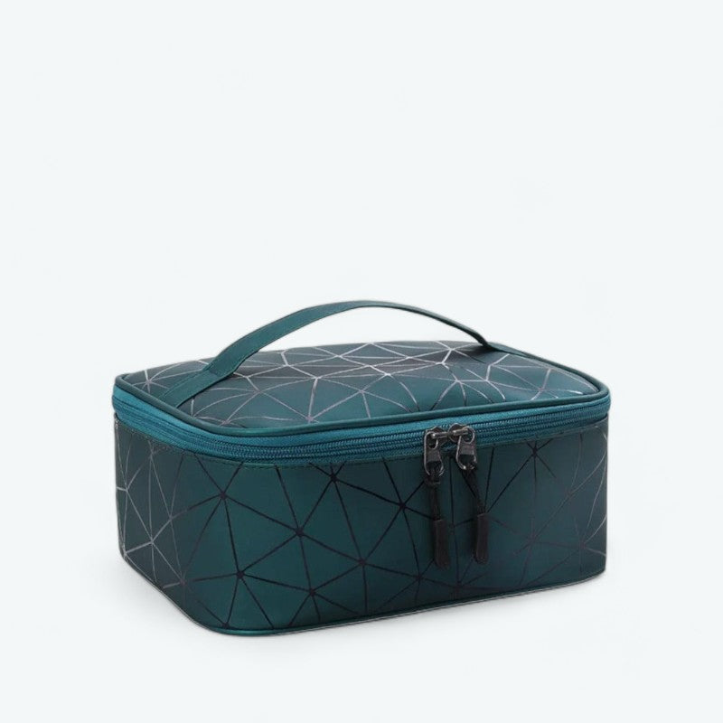 Petit Vanity Souple Bleu/Vert