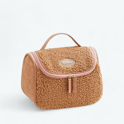 Petite Trousse de Toilette à Suspendre Femme Café