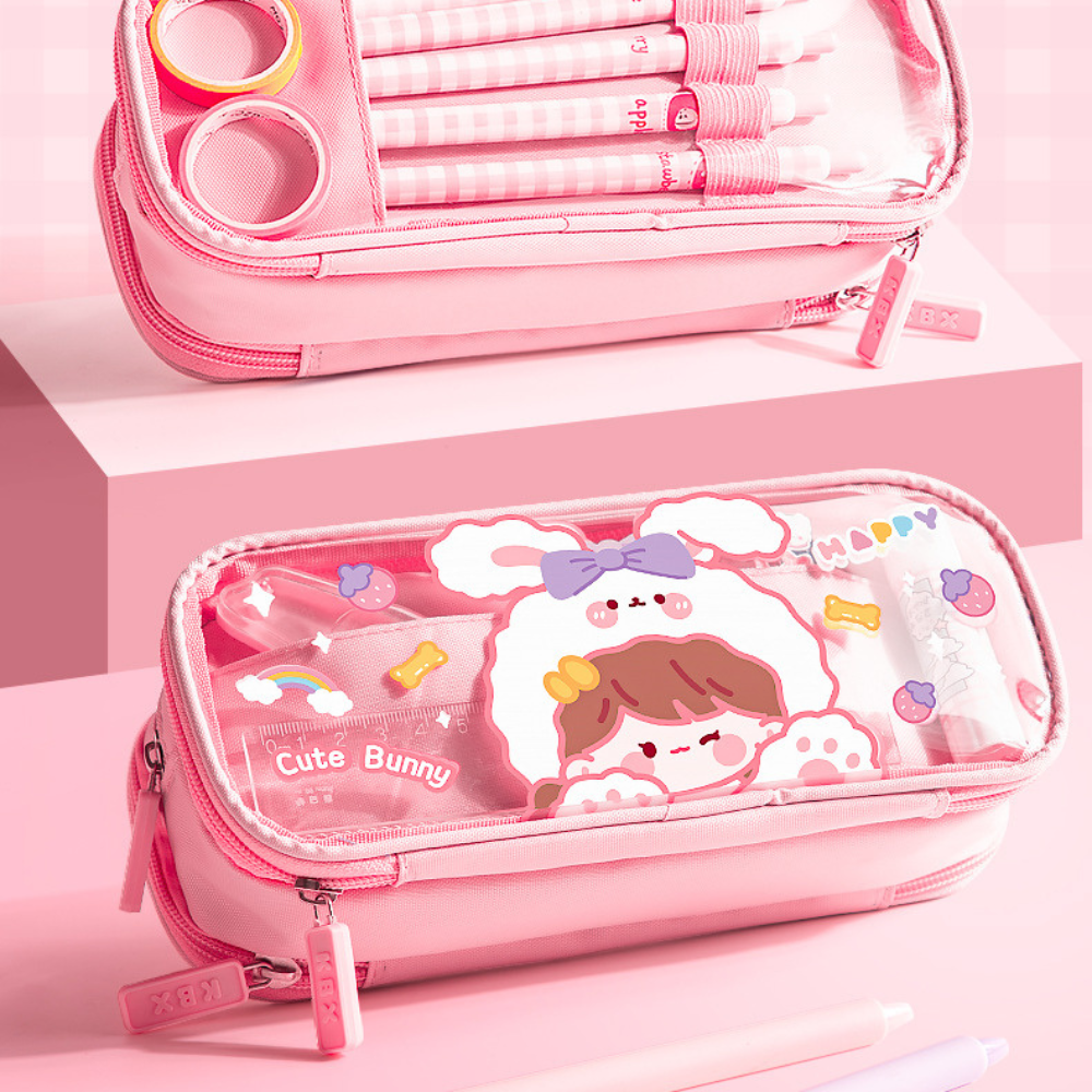 Petite Trousse de Toilette Fille Rose