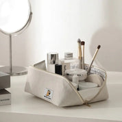 Petite Trousse de Toilette Légère Femme Beige