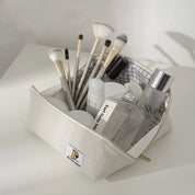 Petite Trousse de Toilette Légère Femme Beige