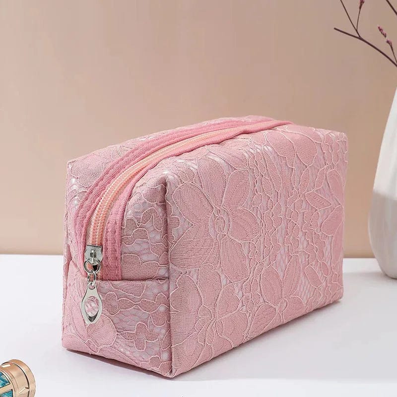 Pochette Trousse de Toilette Femme Rose