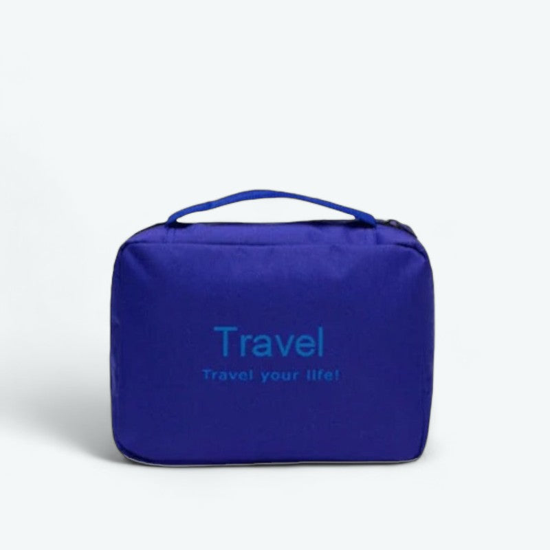 Trousse de Toilette à Suspendre Petit Modèle Bleu