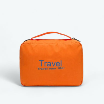 Trousse de Toilette à Suspendre Petit Modèle Orange