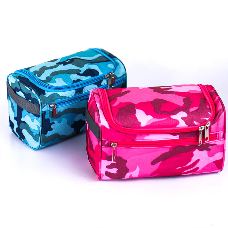 Trousse de Toilette Camouflage Bleu Camo Bleu