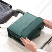 Trousse de Toilette Dépliante Vert