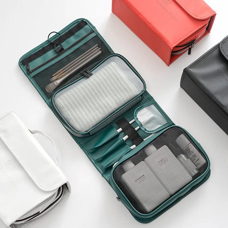 Trousse de Toilette Dépliante Vert