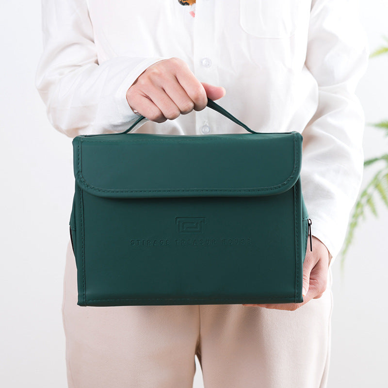 Trousse de Toilette Dépliante Vert