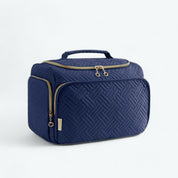 Trousse de Toilette Femme Grand Format Dark Bleu