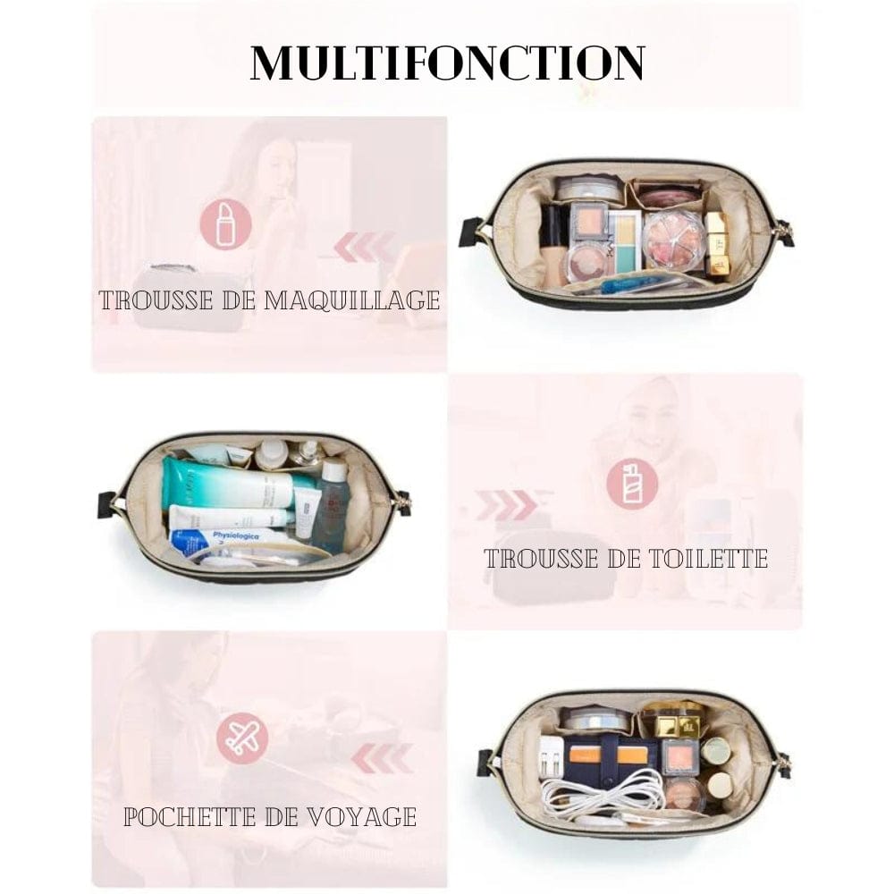 Trousse de Toilette Femme Matelassée