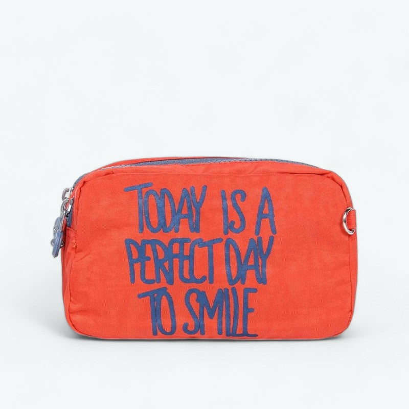 Trousse de Toilette Femme Originale Voyage Orange