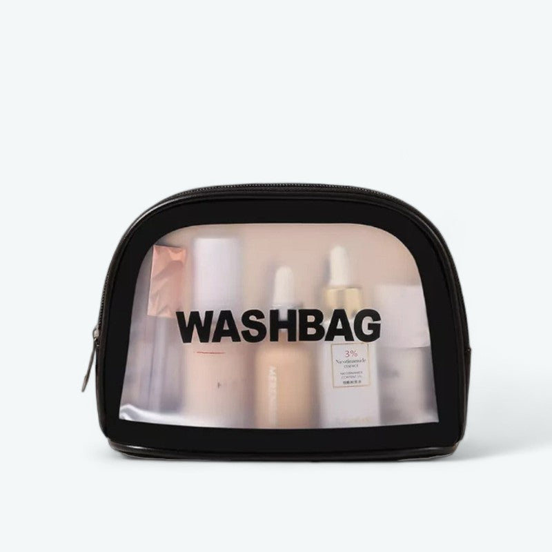 Trousse de Toilette Femme Plastique Noir