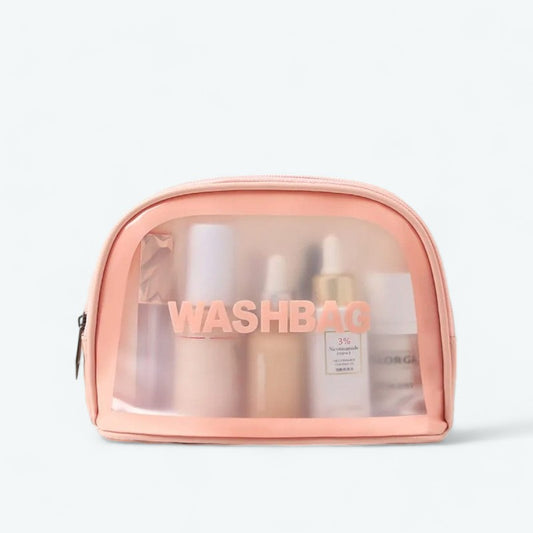 Trousse de Toilette Femme Plastique Rose