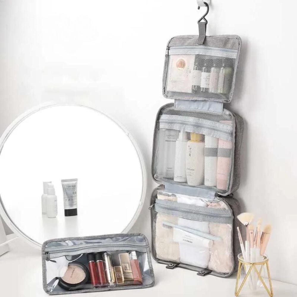 Trousse de Toilette Femme Pliable