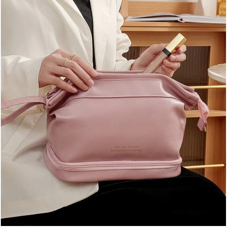 Trousse de Toilette Femme Rose Rose