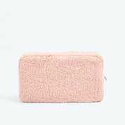 Trousse de Toilette Femme Velours Rose
