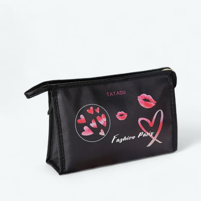 Trousse de Toilette Fille Girly Noir