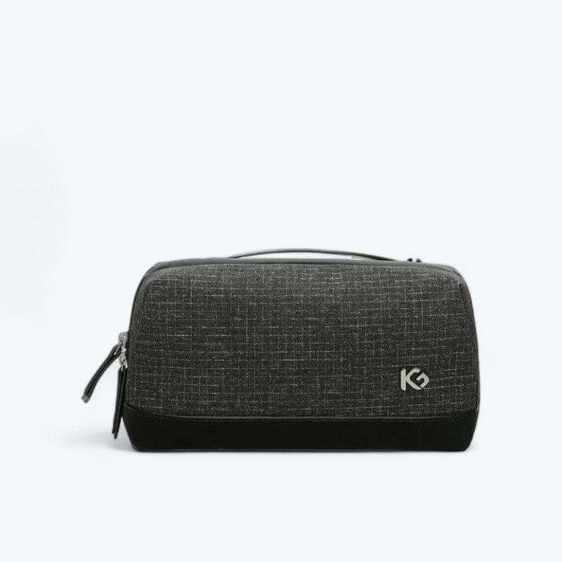 Trousse de Toilette Grand Angle Noir Oxford