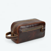 Trousse de Toilette Homme Chic Marron