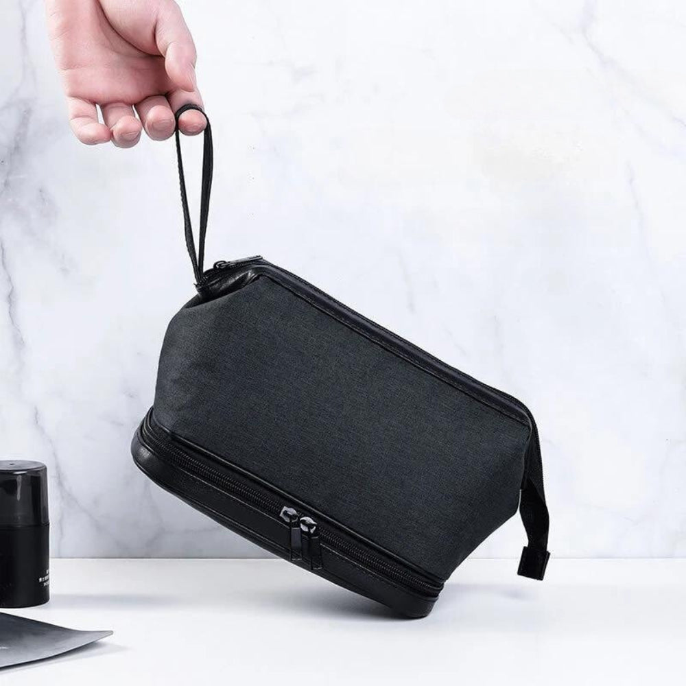 Trousse de Toilette Homme Classe Noir