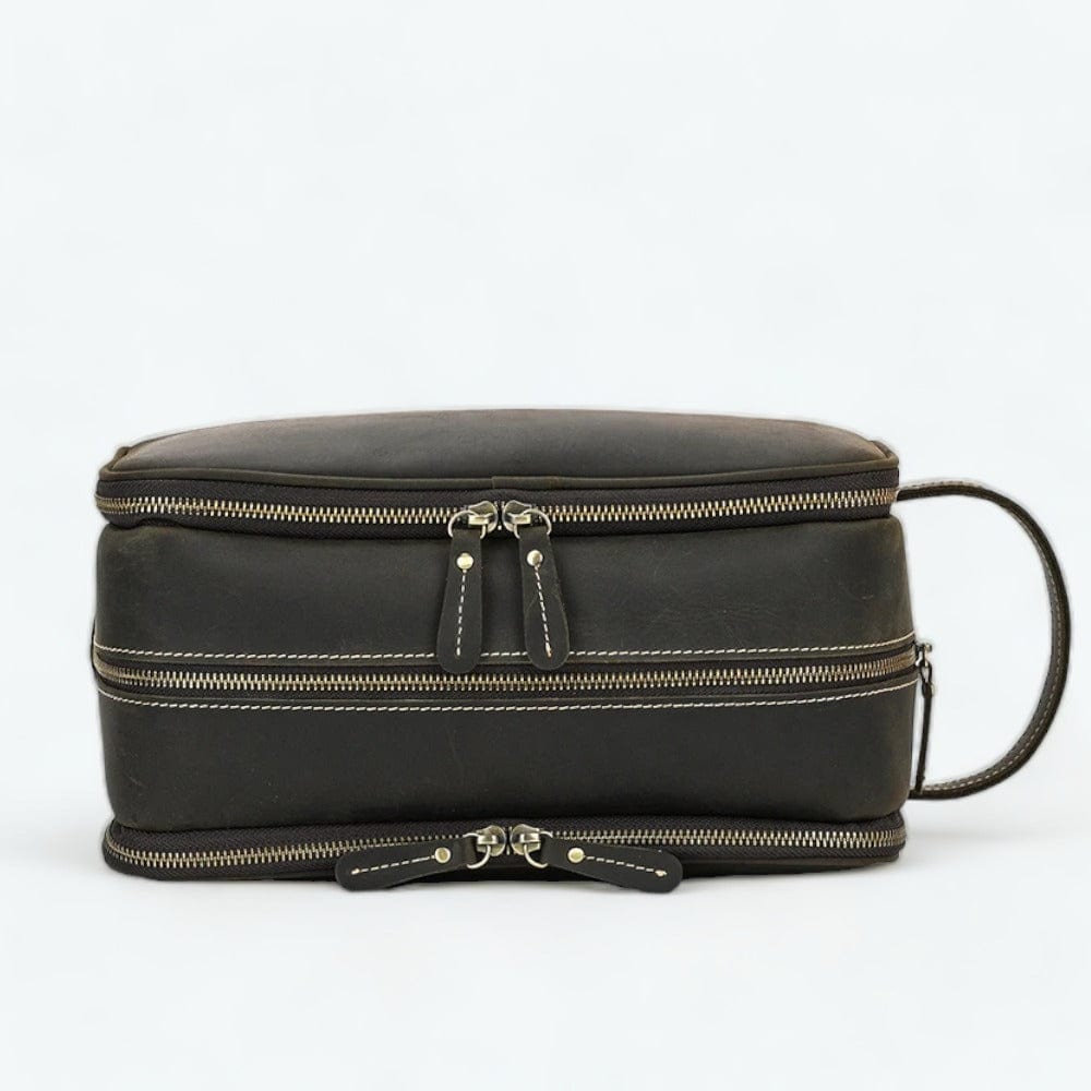 Trousse de Toilette Homme Cuir