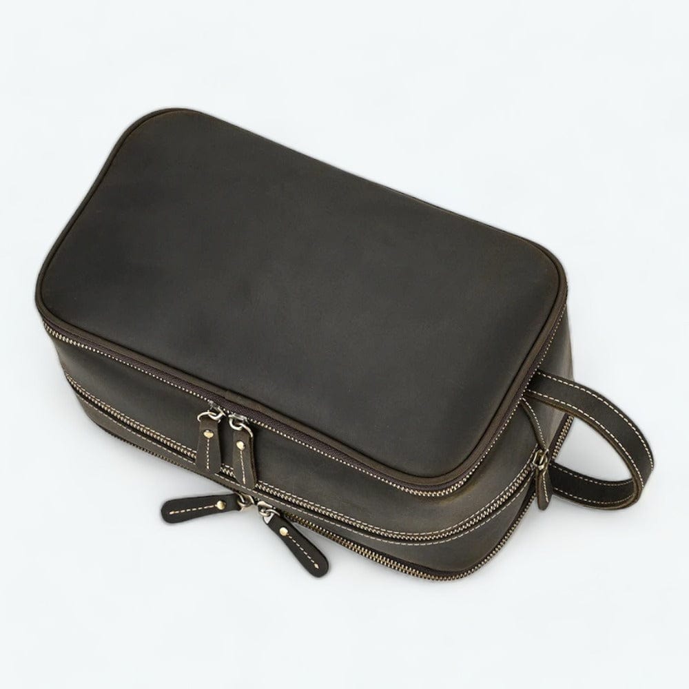 Trousse de Toilette Homme Cuir