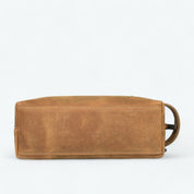 Trousse de Toilette Homme Cuir Marron Marron clair