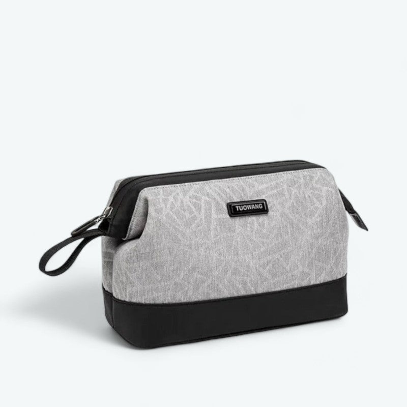 Trousse de Toilette Homme Design Gris
