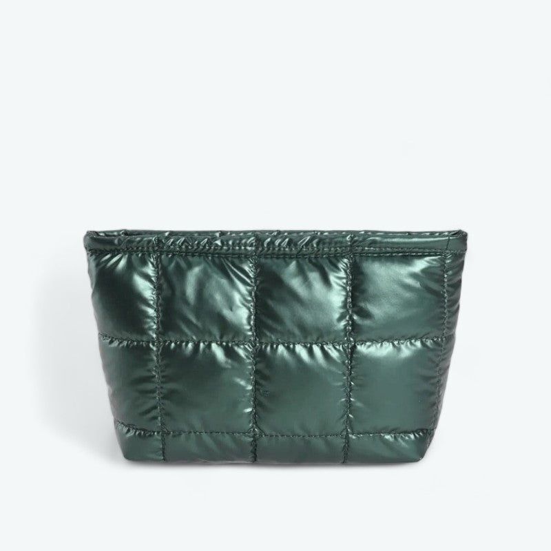 Trousse de Toilette Matelassée Vert