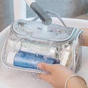 Trousse de Toilette Transparente Maquillage Transparent