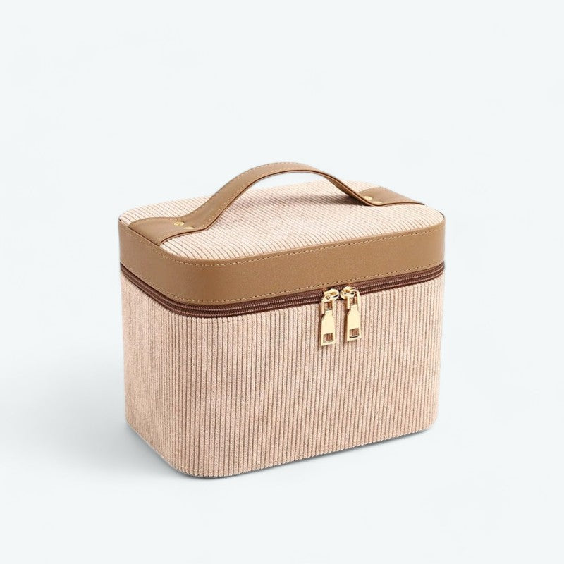 Trousse de Toilette Vanity Rigide Khaki
