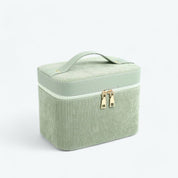Trousse de Toilette Vanity Rigide Vert Clair