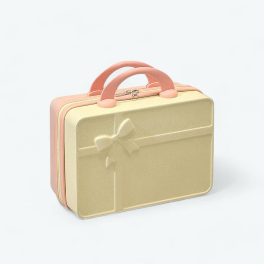 Valise Vanity Fille Rose/Jaune