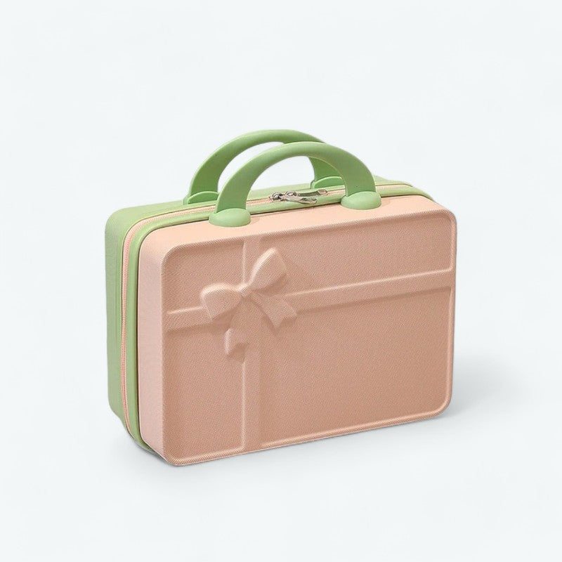 Valise Vanity Fille Rose/Vert