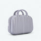 Vanity Case Rigide Gris Argent