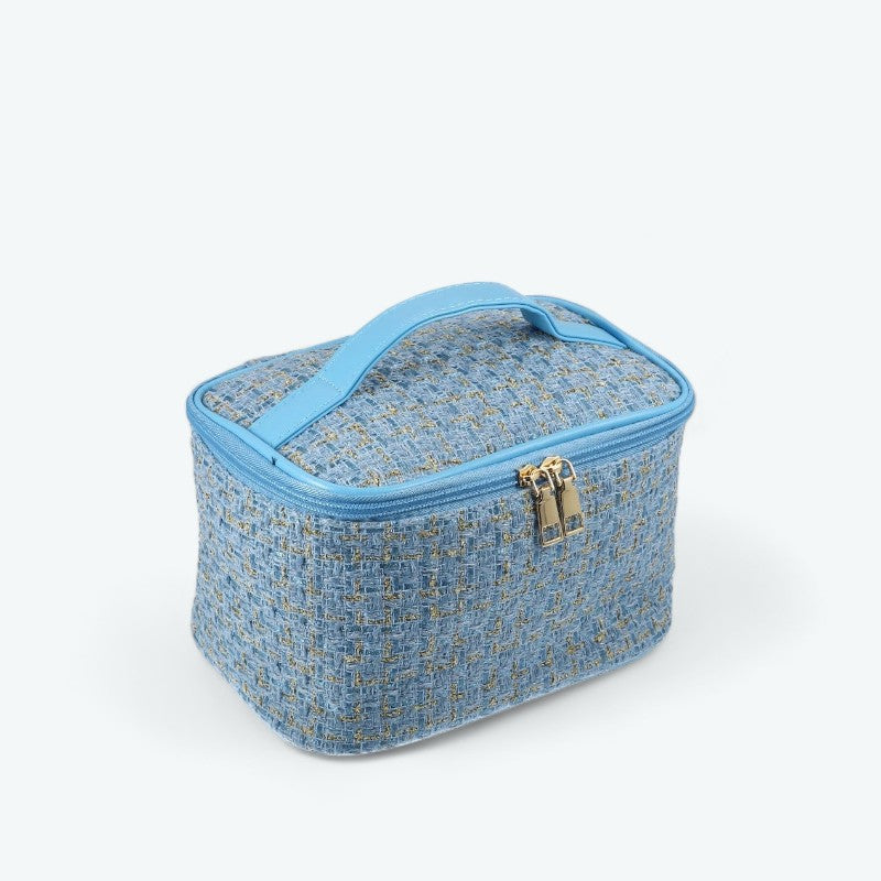 Vanity Case Souple Bleu