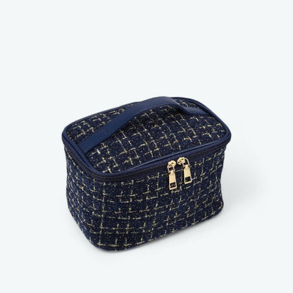 Vanity Case Souple Navy Bleu