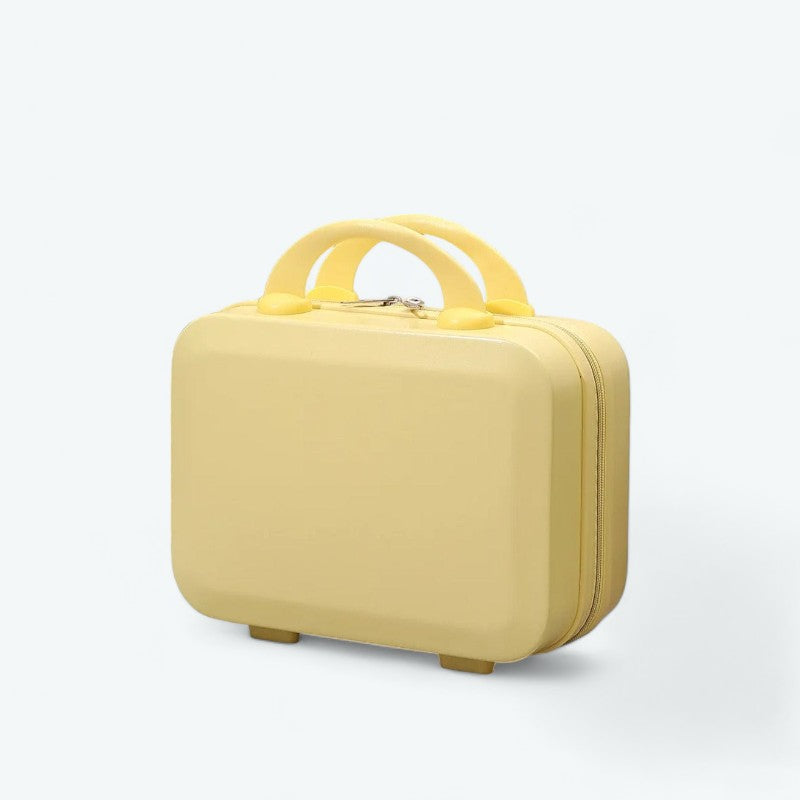 Vanity de Voyage Rigide Jaune