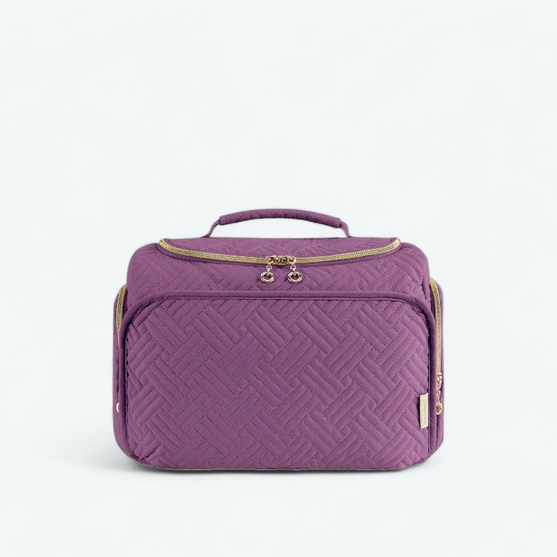 Vanity de Voyage Souple Violet