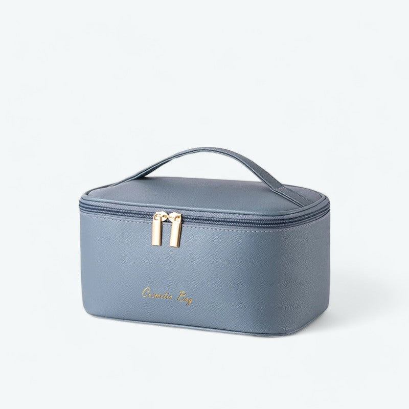 Vanity Maquillage Voyage Bleu