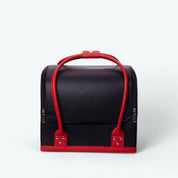 Vanity Rangement Maquillage Noir/Rouge